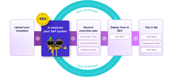 Panaya S/4HANA Migration Steps