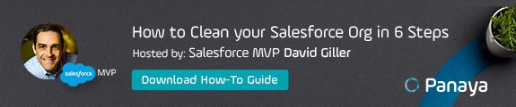 How to Clean Your Salesforce Org in 6 Steps - Step 1