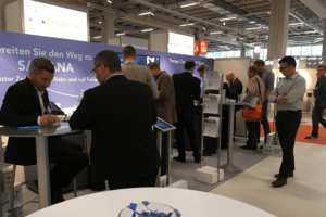 Am Panaya-Stand konnten sich die Besucher u.a. auch gleich von den Vorteilen eines SAP EHP8 Upgrades mit Panaya überzeugen.