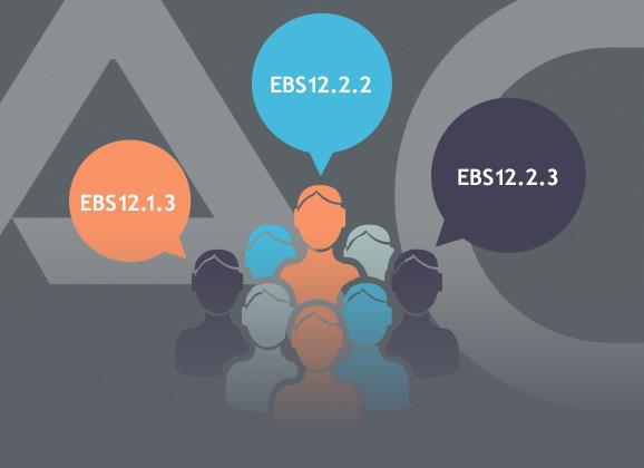 Oracle EBS Version 12.1.3, 12.2.2, or 12.2.3?