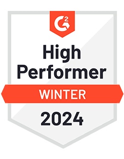 G2 High Performer - Winter 2023
