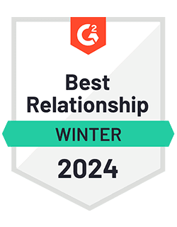 G2 Best Relationship - Winter 2023