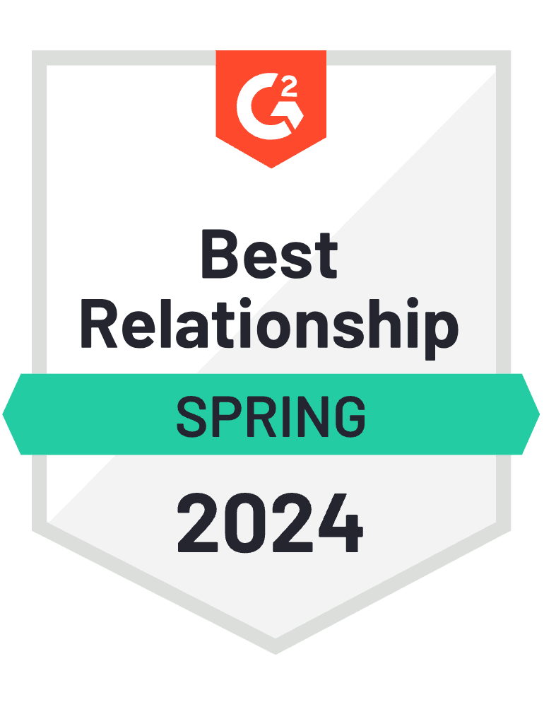 G2 - Spring 2024 - Best Relationship
